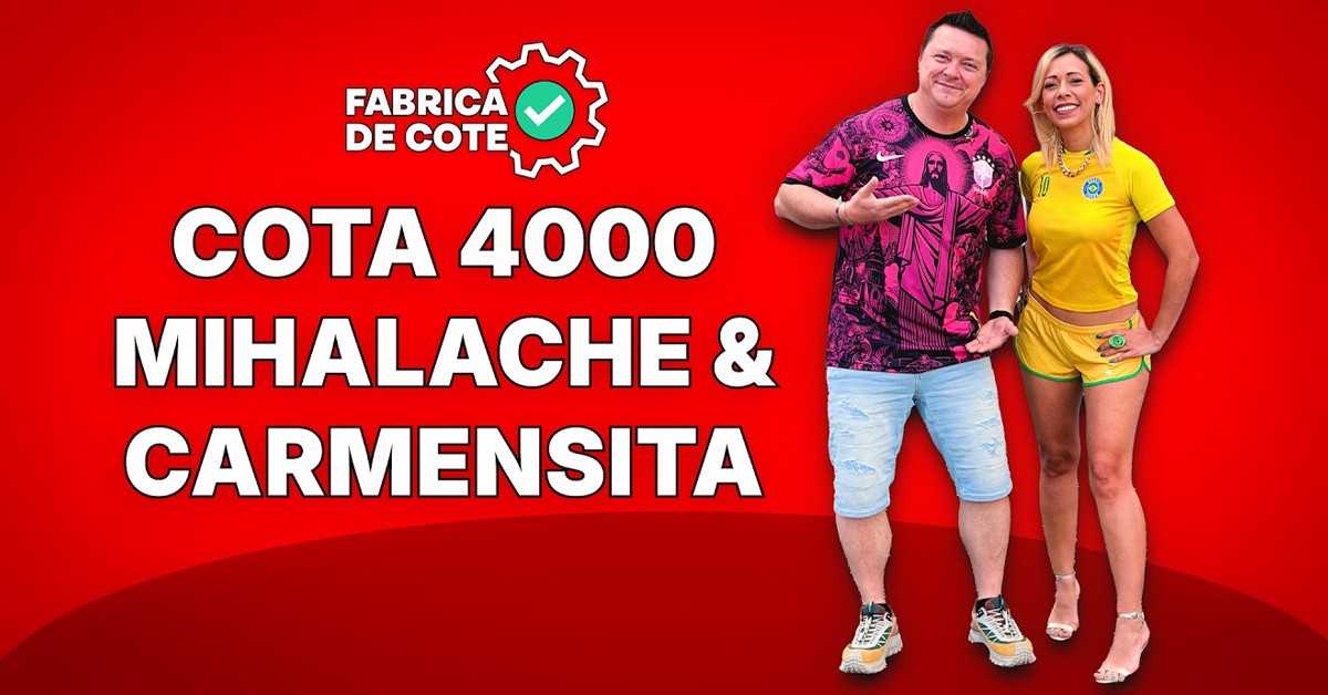 FABRICA DE COTE - cea mai nouă emisiune de pariuri sportive cu bilete și ponturi de weekend