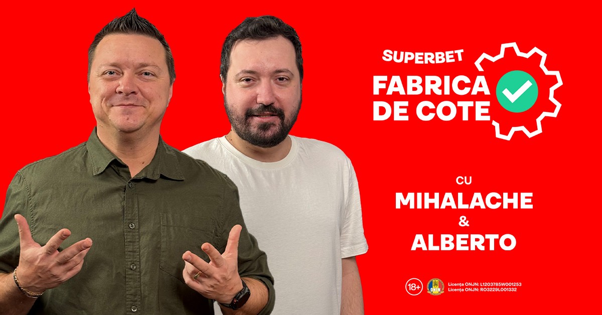 FABRICA DE COTE - cea mai nouă emisiune de pariuri sportive cu bilete și ponturi de weekend